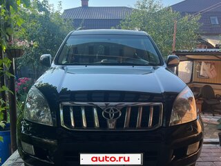 2006 Toyota Land Cruiser Prado 5-speed 120 Series, чёрный, 2300000 рублей, вид 1