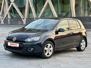 2011 Volkswagen Golf VI, синий, 950000 рублей, вид 1