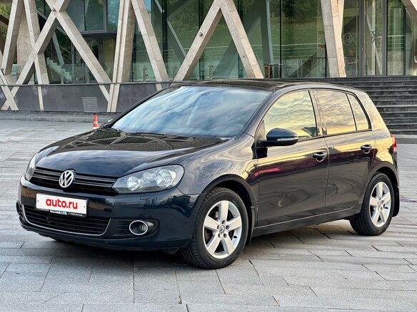 2011 Volkswagen Golf VI, синий, 950000 рублей