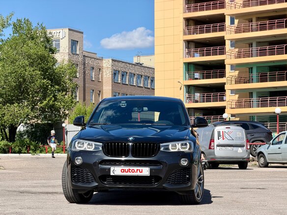 2015 BMW X4 20d I (F26), чёрный - вид 1