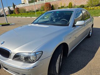 2008 BMW 7 серии 740i IV (E65/E66) Рестайлинг, серебристый, 3650000 рублей, вид 5