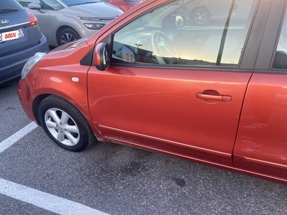 2008 Nissan Note I, оранжевый - вид 5