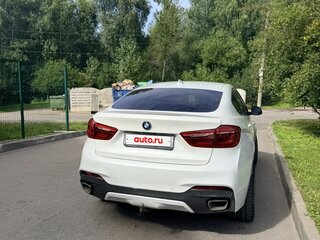 2018 BMW X6 40d II (F16), белый, 4200000 рублей, вид 4