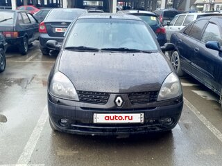 2004 Renault Symbol I Рестайлинг, чёрный, 300000 рублей, вид 1