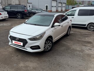 2017 Hyundai Solaris II, белый, 520000 рублей, вид 1