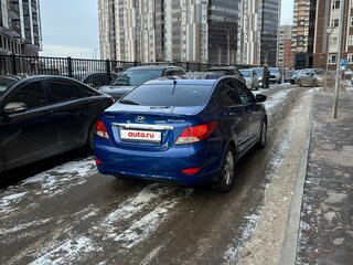 2012 Hyundai Solaris I, синий, 750000 рублей, вид 3