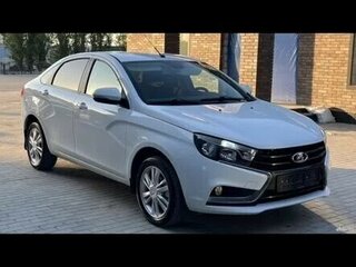 2016 Lada (ВАЗ) Vesta I, белый, 840000 рублей, вид 3