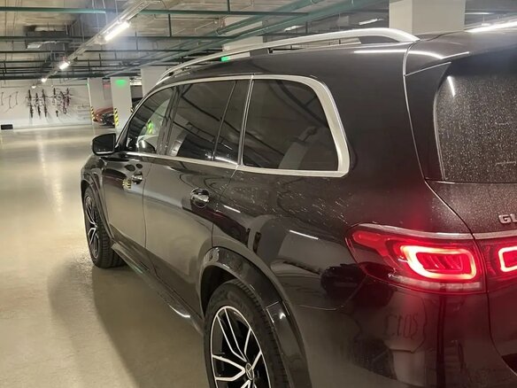 2021 Mercedes-Benz GLS 400 d II (X167), чёрный - вид 4