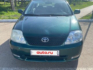2003 Toyota Corolla IX (E120, E130), зелёный, 570000 рублей, вид 1