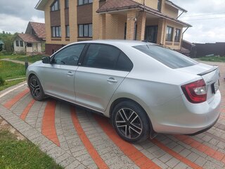2017 Skoda Rapid I, серебристый, 1140000 рублей, вид 4