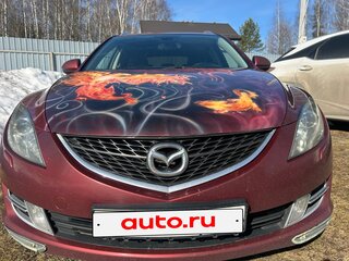 2008 Mazda 6 II (GH), красный, 850000 рублей, вид 4