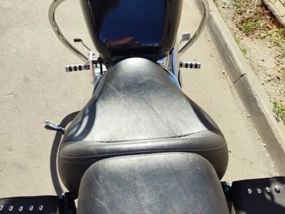 2001 Honda VT 1100, чёрный, 490000 рублей - вид 7