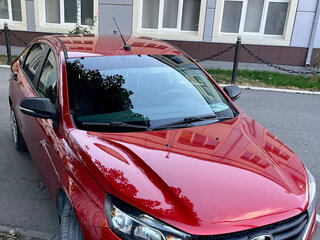 2017 Lada (ВАЗ) Vesta I, красный, 830000 рублей, вид 4