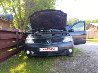 2007 Renault Logan I, чёрный, 285000 рублей, вид 2