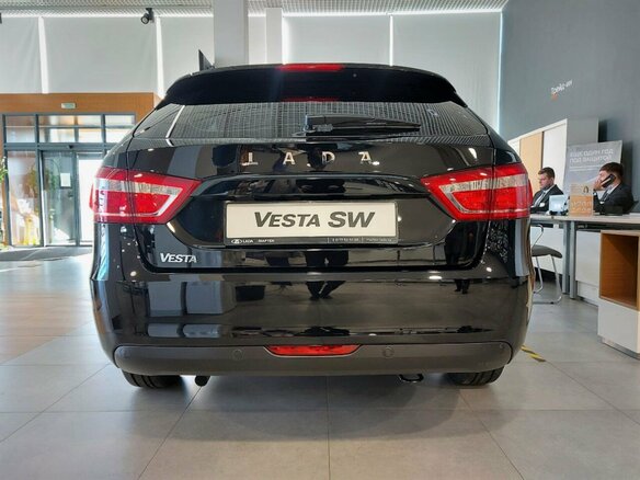 2026 Lada (ВАЗ) Vesta SW I Рестайлинг (NG), чёрный - вид 4