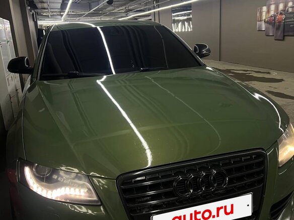 2008 Audi A4 IV (B8), зелёный, 1200000 рублей - вид 1