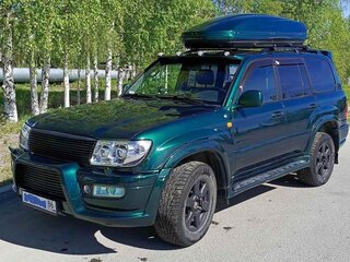 2007 Toyota Land Cruiser 100 Series Рестайлинг 2, зелёный, 2500000 рублей, вид 2