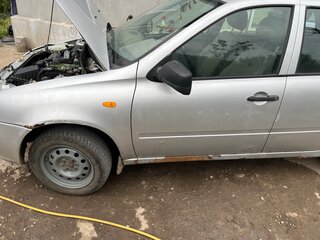 2012 Lada (ВАЗ) Kalina I, серебристый, 128000 рублей, вид 3