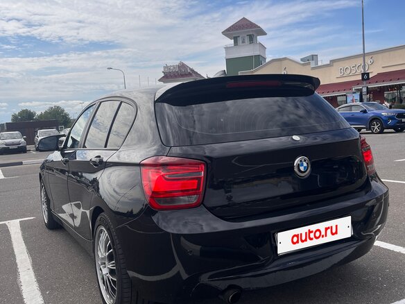 2012 BMW 1 серии 120d II (F20/F21), чёрный - вид 6