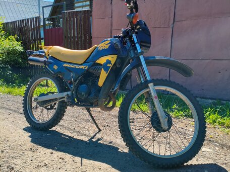 1999 Suzuki TS 50, жёлтый, 90000 рублей, вид 2