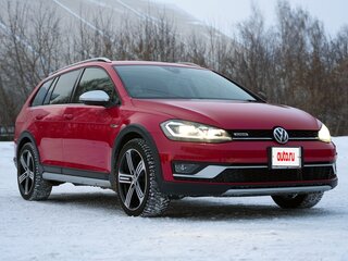 2018 Volkswagen Golf Alltrack VII Рестайлинг, красный, 2150000 рублей, вид 4