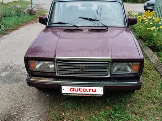 2005 Lada (ВАЗ) 2107, пурпурный, 90000 рублей, вид 1