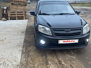 2012 Lada (ВАЗ) Granta I, синий, 335000 рублей, вид 2