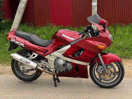 1995 Kawasaki ZZR 400, красный, 230000 рублей, вид 2