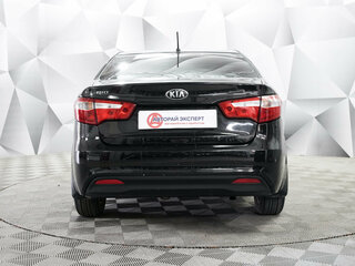 2013 Kia Rio 5-speed III, чёрный, 865000 рублей, вид 4