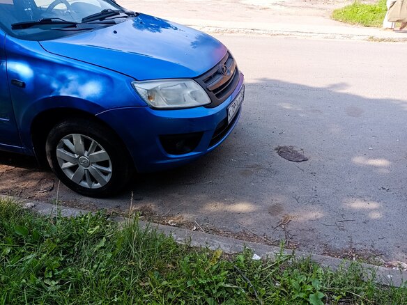 2016 Lada (ВАЗ) Granta I, синий, 359000 рублей