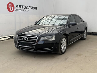 2011 Audi A8 III (D4), чёрный, 1364900 рублей, вид 1