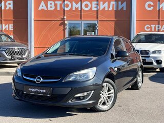 2013 Opel Astra J Рестайлинг, чёрный, 845000 рублей, вид 1