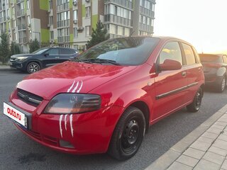 2008 Chevrolet Aveo I, красный, 500000 рублей, вид 1