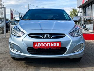 2011 Hyundai Solaris I, голубой, 799000 рублей, вид 2