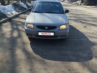 2005 Hyundai Accent ТагАЗ II, серебристый, 150000 рублей, вид 1