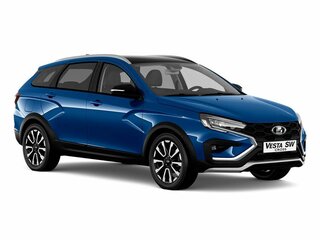 2026 Lada (ВАЗ) Vesta SW Cross I Рестайлинг (NG), синий, 2271000 рублей, вид 1