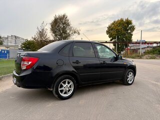 2013 Lada (ВАЗ) Granta I, чёрный, 215000 рублей, вид 4