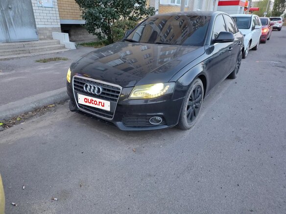 2008 Audi A4 IV (B8), чёрный, 850000 рублей