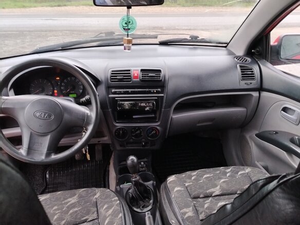 2007 Kia Picanto I, красный, 210000 рублей - вид 5
