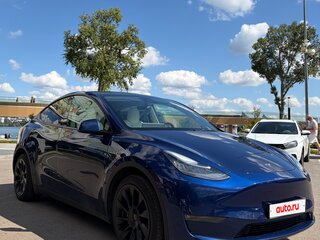 2021 Tesla Model Y Long Range I, синий, 4490000 рублей, вид 1