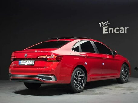 2023 Volkswagen Jetta VII Рестайлинг, красный, 1459000 рублей, вид 3