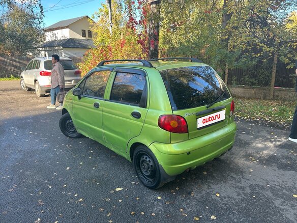 2005 Daewoo Matiz I Рестайлинг, зелёный, 83000 рублей - вид 5