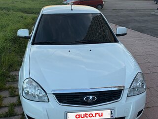 2014 Lada (ВАЗ) Priora I Рестайлинг, белый, 589000 рублей, вид 4