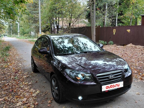 2008 Hyundai Elantra IV (HD), пурпурный - вид 2