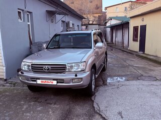 2003 Toyota Land Cruiser 100 Series Рестайлинг 1, серебристый, 1700000 рублей, вид 1