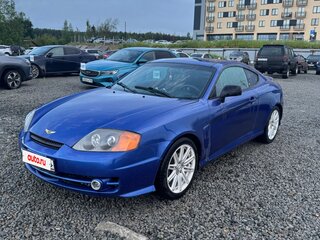 2004 Hyundai Tiburon II (GK), синий, 722000 рублей, вид 1