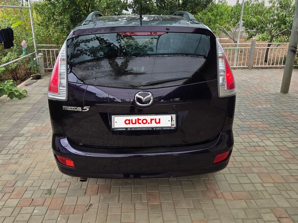 2008 Mazda 5 I (CR) Рестайлинг, чёрный, 830000 рублей