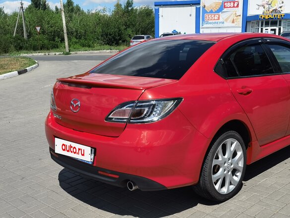 2008 Mazda 6 II (GH), красный, 1250000 рублей - вид 5