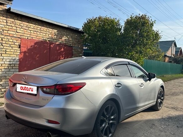2015 Mazda 6 III (GJ) Рестайлинг, серый, 1900000 рублей - вид 2