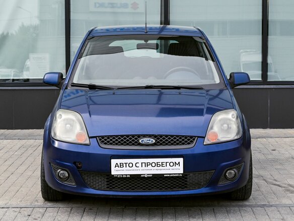 2007 Ford Fiesta Mk5, синий - вид 7